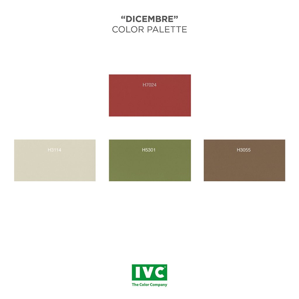 Il Colore del Mese di dicembre è l'H7024 1 01 2 7