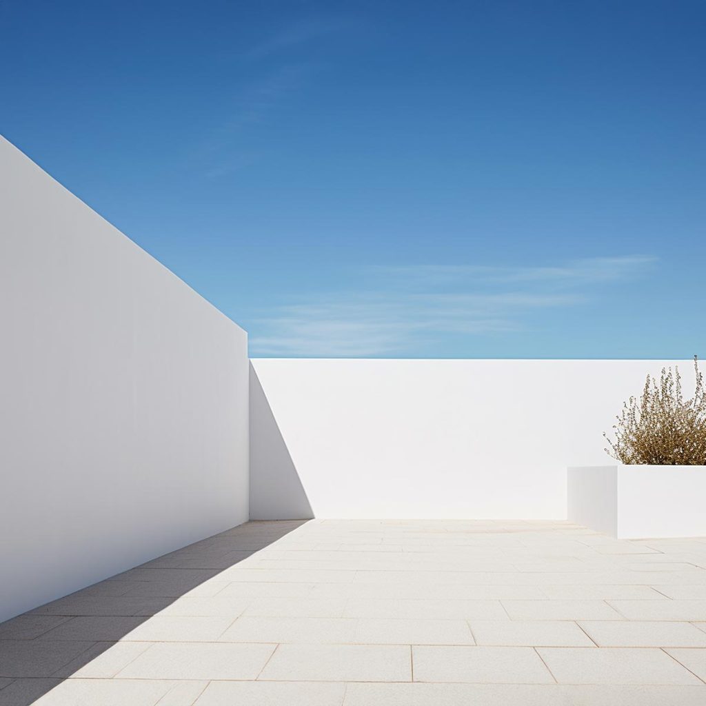 Il fantastico risultato dopo Impermeabilizzazione terrazzi guaina liquida, muro bianco e terrazzo impermeabilizzato
